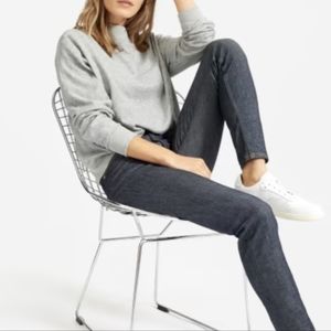 Everlane High Rise Curvy Skinny Crop Jean - Dark Indigo. Never Worn